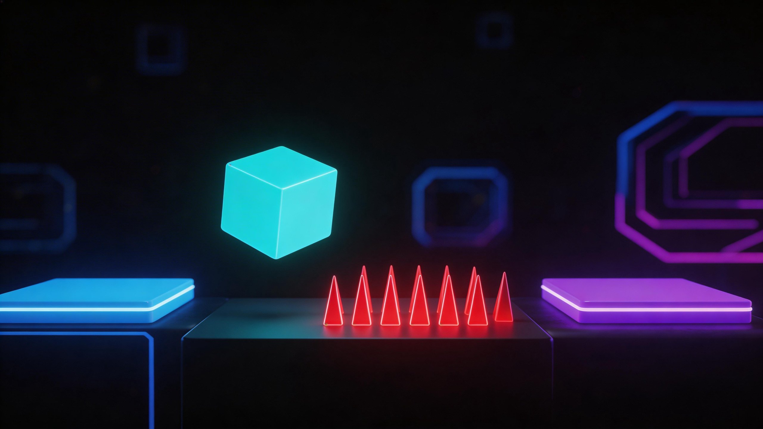 Geometry Lite gameplay